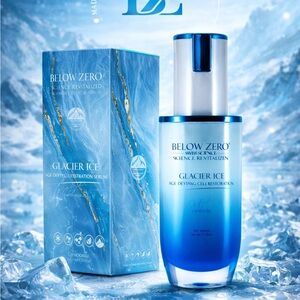 Below Zero Glacier Ice Age-Defying